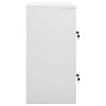 Armoire à casiers Gris clair 90x45x92,5 cm Acier – Image 2