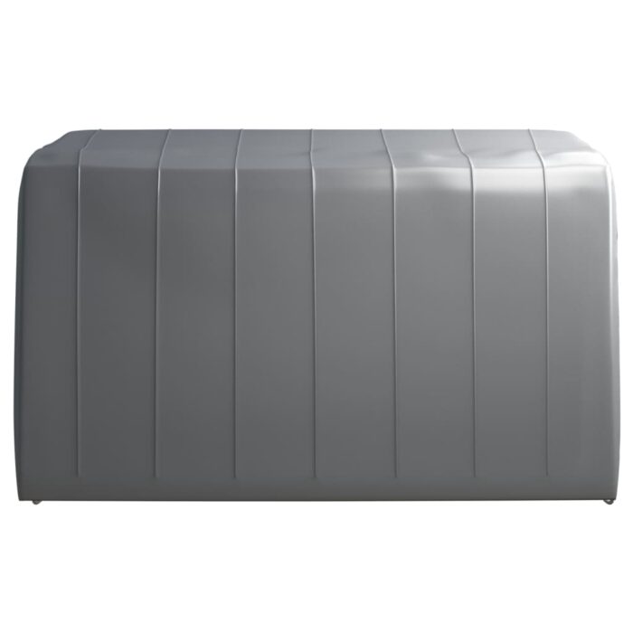 Tente de rangement 370x370 cm Acier Gris – Image 3