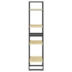Bibliothèque à 4 niveaux 40x30x140 cm Bois de pin massif – Image 5