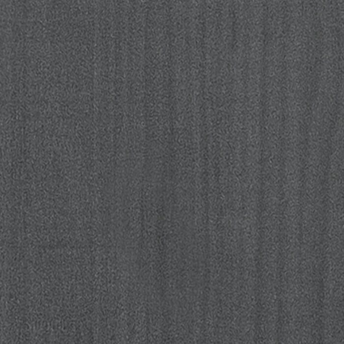 VXL8720286567142_g_en_hd_3.jpg Bibliothèque à 4 niveaux Gris 40x30x140 cm Bois de pin massif – Image 3