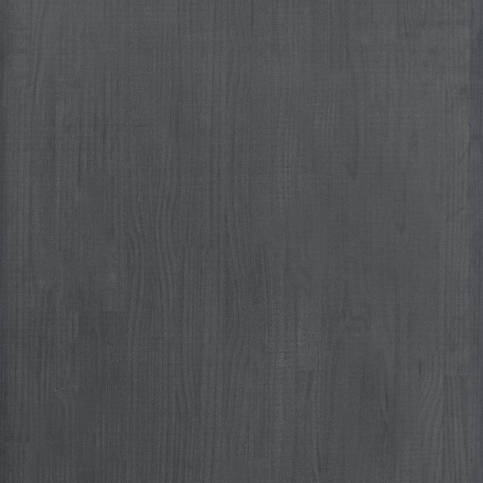 Étagère de rangement Gris 60x30x210 cm Bois de pin massif – Image 2