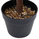Plante de buis artificiel avec pot Forme de boule Vert 60 cm – Image 3