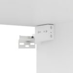 Meubles TV 4 pcs Blanc 80x30x30 cm Bois d'ingénierie – Image 4