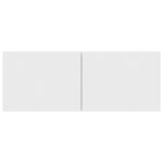 Meubles TV 3 pcs Blanc Bois d'ingénierie – Image 3