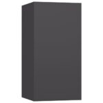 Meubles TV 4 pcs Gris 30,5x30x60 cm Bois d'ingénierie – Image 2