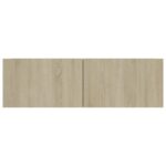 Meubles TV 4 pcs Chêne sonoma 100x30x30 cm Bois d'ingénierie – Image 4