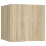 Ensemble de meubles TV 6 pcs Chêne sonoma Bois d'ingénierie – Image 3