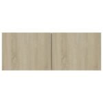 Meubles TV 3 pcs Chêne sonoma Bois d'ingénierie – Image 3
