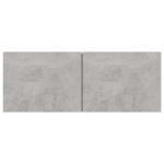 Meubles TV 4 pcs Gris béton 80x30x30 cm Bois d'ingénierie – Image 4