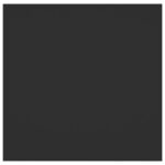 Table de chevet Noir 30,5x30x30 cm Bois d'ingénierie – Image 4