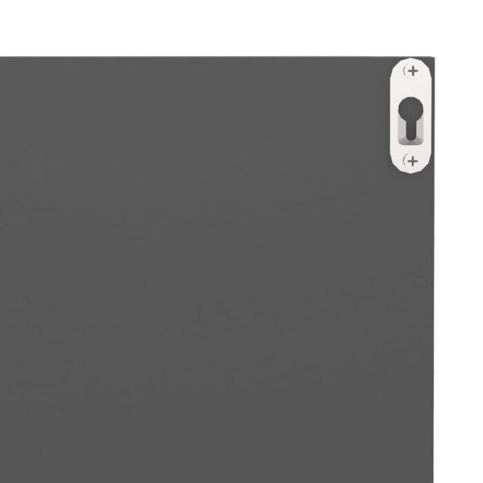 Étagères murales 4 pcs gris 40x11,5x18 cm bois d'ingénierie – Image 6
