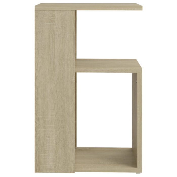 Table d'appoint Chêne sonoma 36x30x56 cm Bois d’ingénierie – Image 2