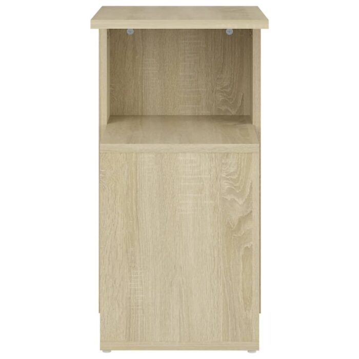 Table d'appoint Chêne sonoma 36x30x56 cm Bois d’ingénierie – Image 3