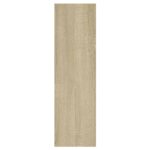 Étagère murale Chêne sonoma 75x16x55 cm Bois d'ingénierie – Image 3