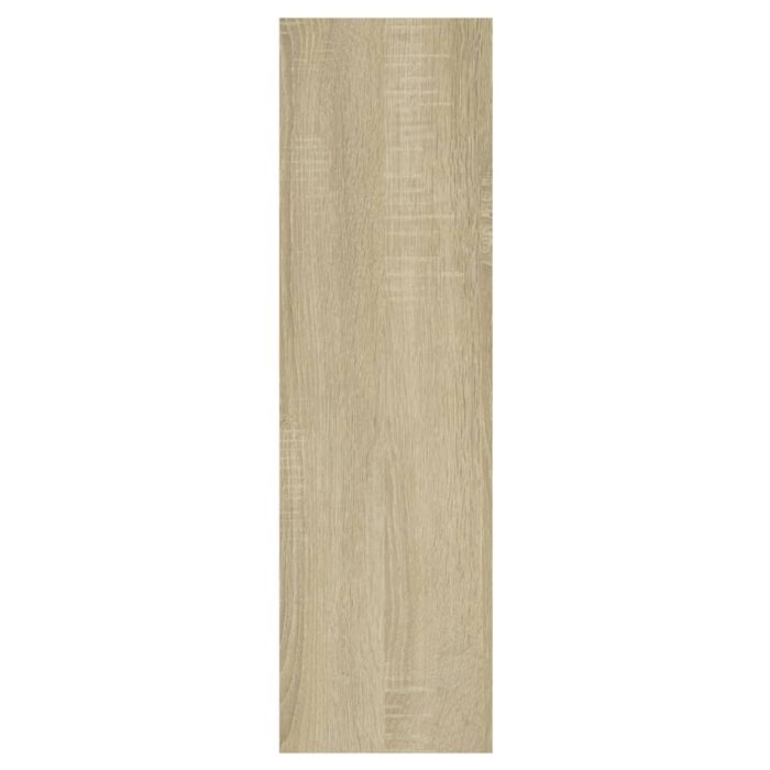 Étagère murale Chêne sonoma 75x16x55 cm Bois d'ingénierie – Image 3
