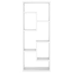 Étagère murale Blanc 36x16x90 cm Bois d'ingénierie – Image 2