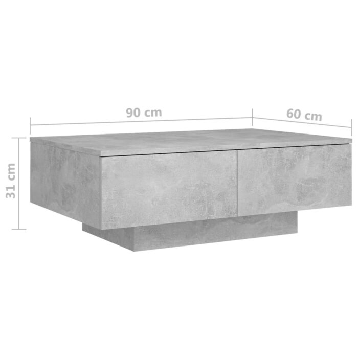 VXL8720286587188_g_en_hd_5.jpg Table basse Gris béton 90x60x31 cm Bois d’ingénierie – Image 5