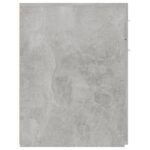 Armoire d'apothicaire Gris béton 20x45,5x60 cm Bois ingénierie – Image 5
