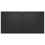 Meuble TV suspendu Noir 60x30x30 cm – Image 2