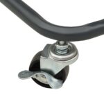 Chariot à 3 niveaux Anthracite 43x34x79 cm Acier – Image 4