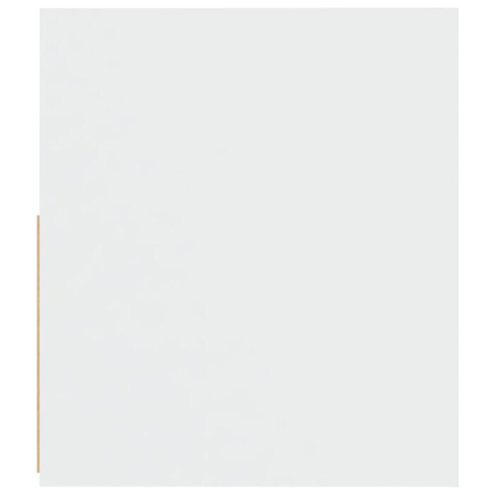 Tables de chevet 2 pcs avec LED Blanc 60x35x40 cm – Image 4