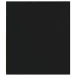 Tables de chevet 2 pcs avec LED Noir 60x35x40 cm – Image 4