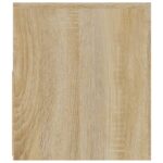 Tables de chevet 2 pcs avec LED Chêne Sonoma 60x35x40 cm – Image 4