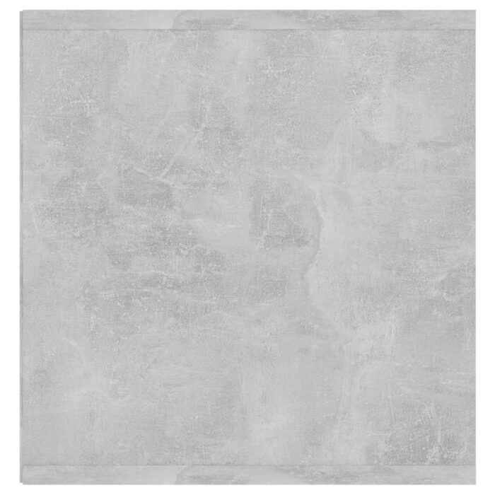 Meubles TV 2 pcs Gris béton 107x35x37 cm Bois d'ingénierie – Image 4