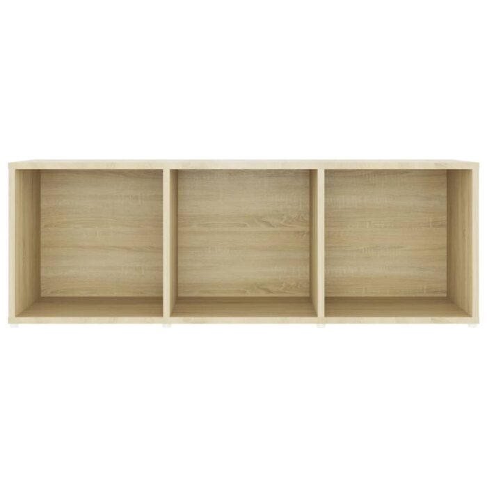 Meubles TV 2 pcs Chêne sonoma 107x35x37 cm Bois d'ingénierie – Image 3
