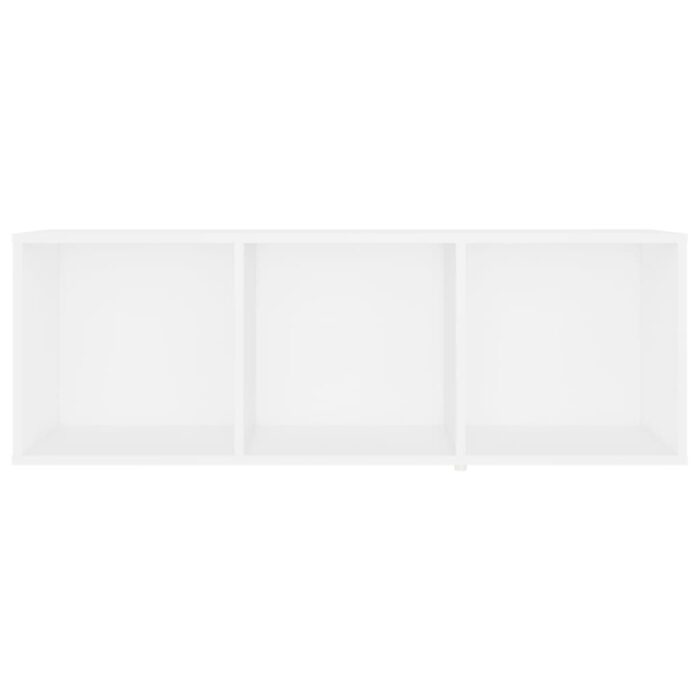 Meubles TV 3 pcs Blanc 107x35x37 cm Bois d'ingénierie – Image 4
