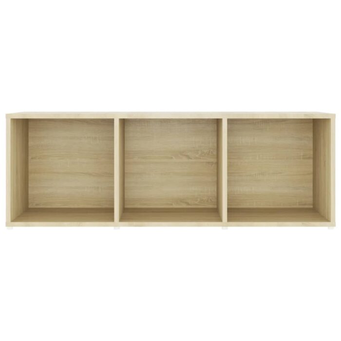 Meubles TV 3 pcs Chêne sonoma 107x35x37 cm Bois d'ingénierie – Image 3