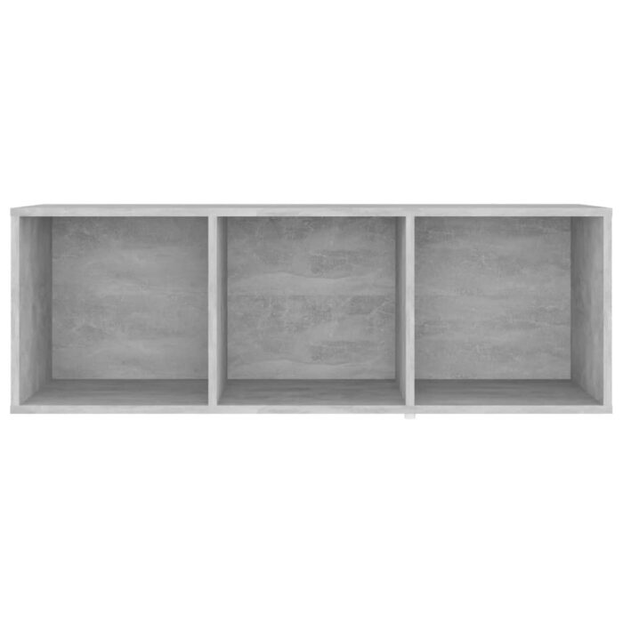 Meubles TV 3 pcs Gris béton 107x35x37 cm Bois d'ingénierie – Image 3