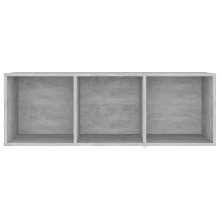 Meubles TV 4 pcs Gris béton 107x35x37 cm Bois d'ingénierie – Image 3