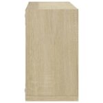 Étagères cube murales 2 pcs Chêne sonoma 26x15x26 cm – Image 7