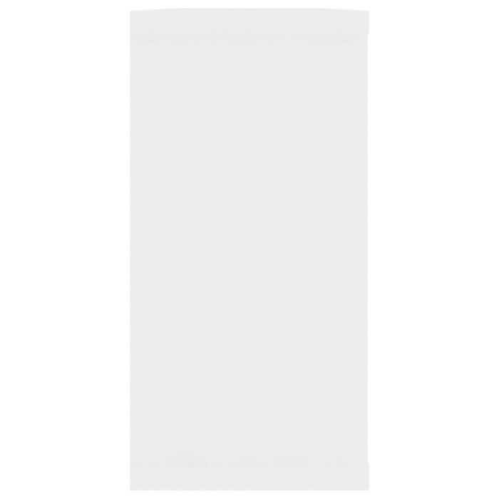 Étagères cube murales 4 pcs Blanc 100x15x30cm bois d'ingénierie – Image 6