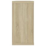 Étagères cube murales 2 pcs chêne sonoma bois d'ingénierie – Image 5