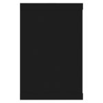 Étagères murales cube 4 pcs Noir 60x15x23 cm Bois d’ingénierie – Image 4