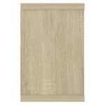 Étagères murales cube 6 pcs Chêne sonoma Bois d’ingénierie – Image 4