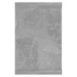 Étagères murales cube 2 pcs Gris béton Bois d’ingénierie – Image 4