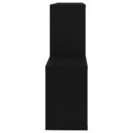 Étagère murale Noir 100x18x53 cm Bois d’ingénierie – Image 3