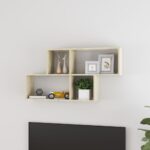 Étagère murale Chêne sonoma 100x18x53 cm Bois d’ingénierie
