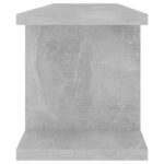 Étagères murales 2 pcs Gris béton 75x18x20 cm bois d'ingénierie – Image 4