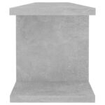 Étagères murales 2 pcs Gris béton 90x18x20 cm bois d'ingénierie – Image 4