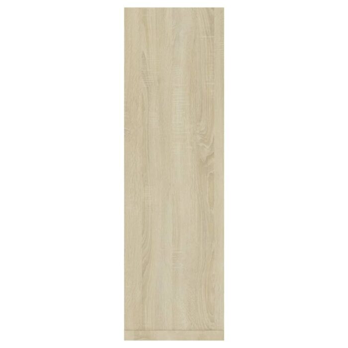 Étagères murales 2pcs chêne sonoma 50x15x50cm bois d'ingénierie – Image 4