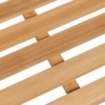 Banc de jardin 114 cm bois de teck solide – Image 4