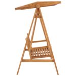 Balancelle 170 cm Bois de teck massif – Image 3