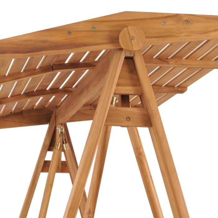 Balancelle 170 cm Bois de teck massif – Image 4