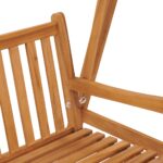 Balancelle 170 cm Bois de teck massif – Image 6