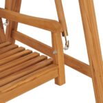 Balancelle 170 cm Bois de teck massif – Image 7