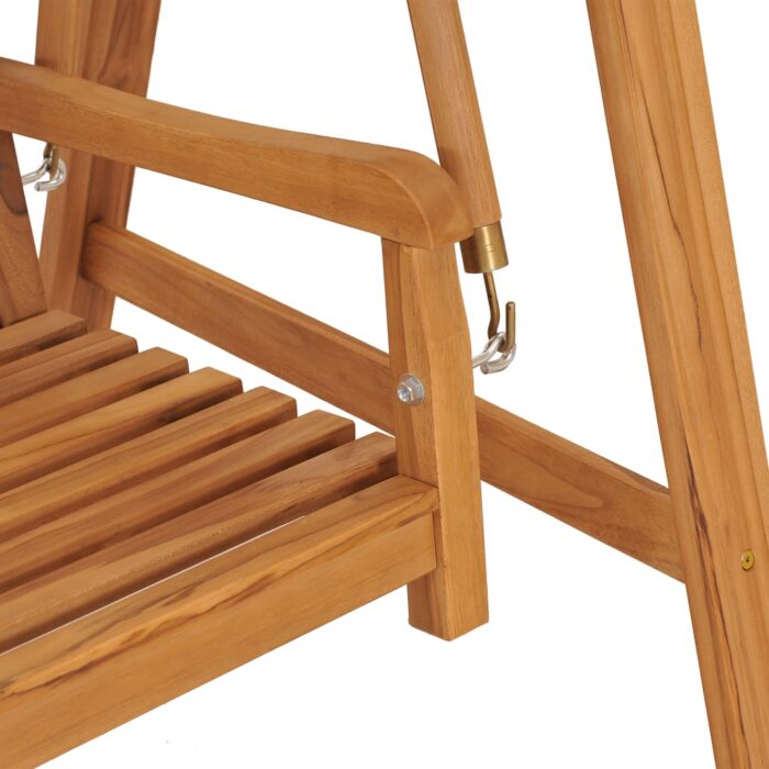 Balancelle 170 cm Bois de teck massif – Image 7